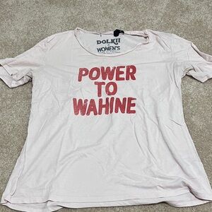 Dolkii Power to Wahine Tee